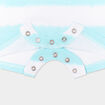 Combishort sans manches coton bleu turquoise bébé garçon