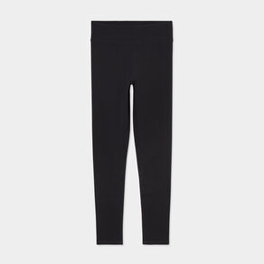 legging 78eme taille haute coton noir femme Legging 7/8ème taille haute coton noir femme