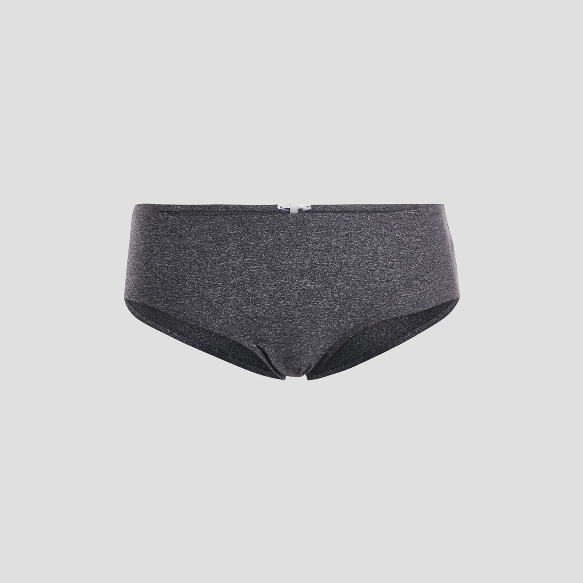 Shorty microfibre sans coutures gris femme