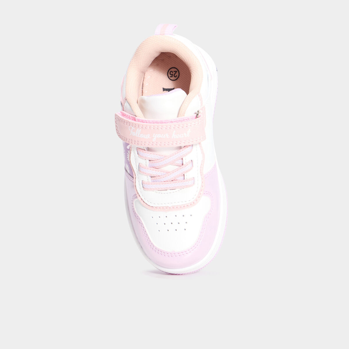 Tennis basses Reine des neiges violet fille