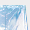 Legging cycliste irridescent bleu clair fille