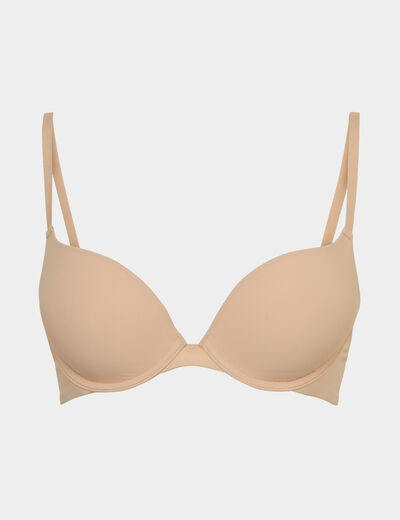 Soutien-gorge maxi push-up beige femme