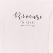 Ensemble pyjama pantalon t-shirt coton rose poudrée fille
