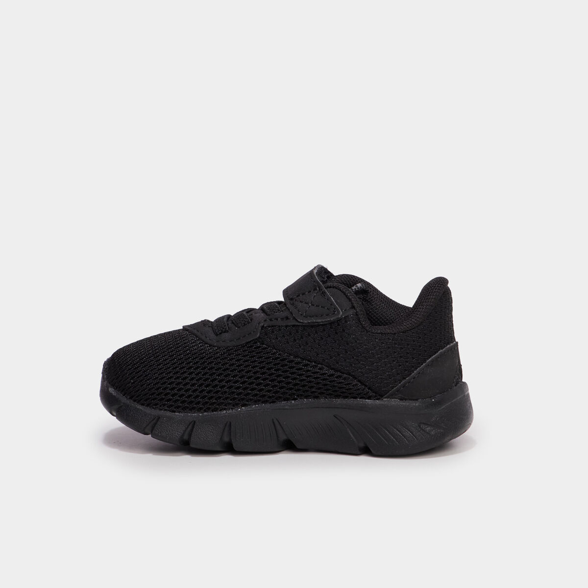 Baskets running &agrave; scratchs Puma noir b&eacute;b&eacute; gar&ccedil;on