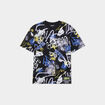 T-shirt col rond manches courtes Liberto noir garçon