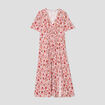 Robe longue droite Creeks multicolore femme