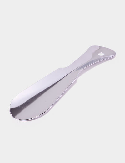 Chausse-pied métal 19 cm gris argent mixte