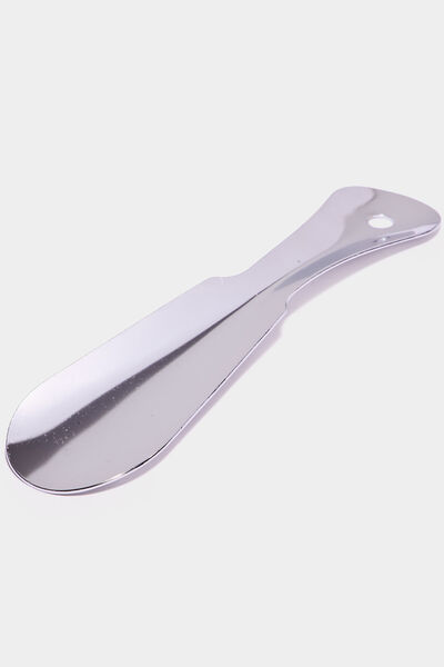 Chausse-pied m&eacute;tal 19 cm gris argent mixte