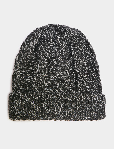 Bonnet noir homme