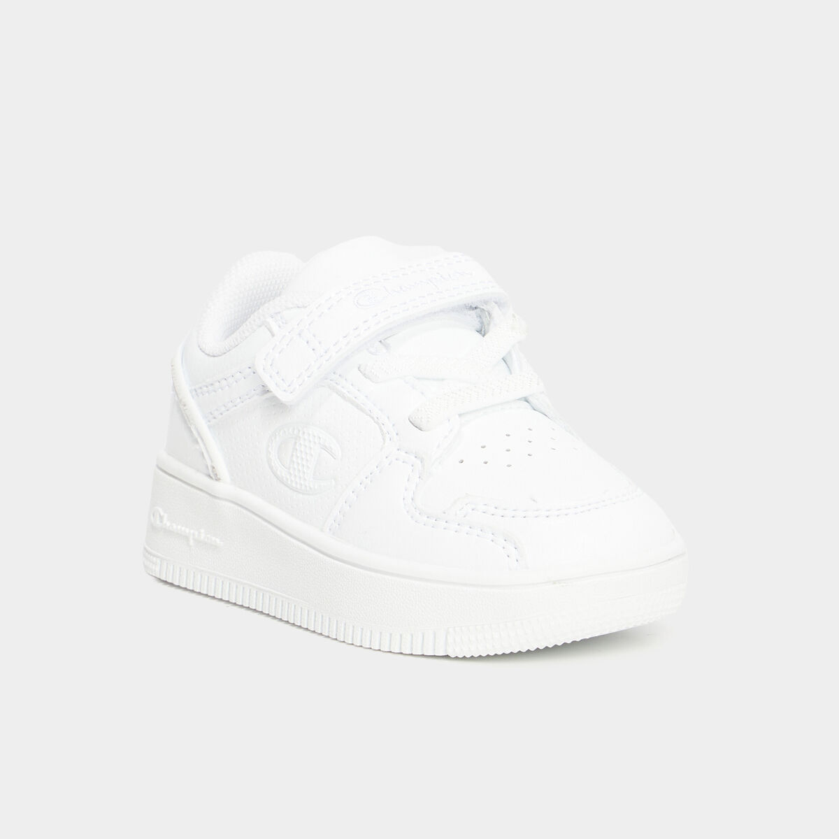 Tennis basses Champion RD18 LOW blanc b&eacute;b&eacute; gar&ccedil;on