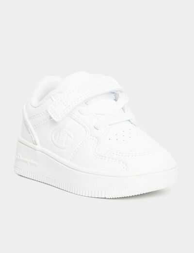 Tennis basses Champion RD18 LOW blanc b&eacute;b&eacute; gar&ccedil;on