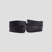 Ceinture large avec boucle noir femme