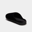 Chaussons mules noir femme