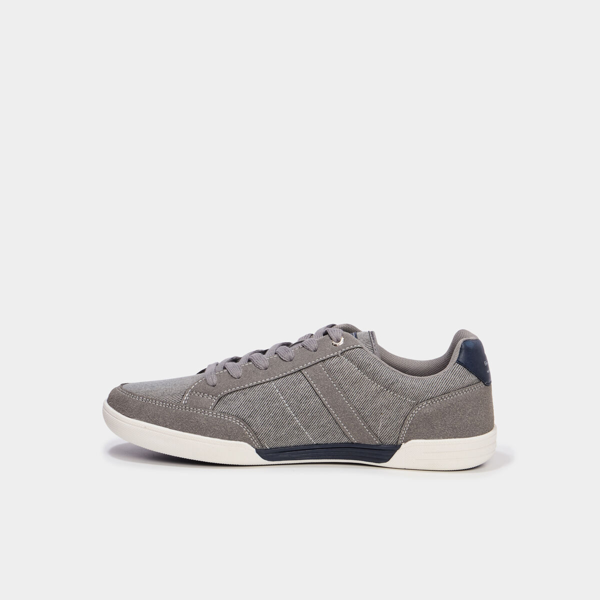 Tennis basses en toile Lee Cooper gris homme