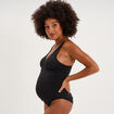Maillot de bain une pi&egrave;ce grossesse noir femme