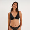 Soutien-gorge foulard dentelle noir femme