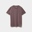 T-shirt de sport droit manches courtes mauve femme