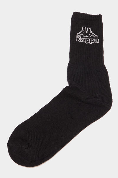 Lot 3 paires chaussettes sport Kappa noir homme