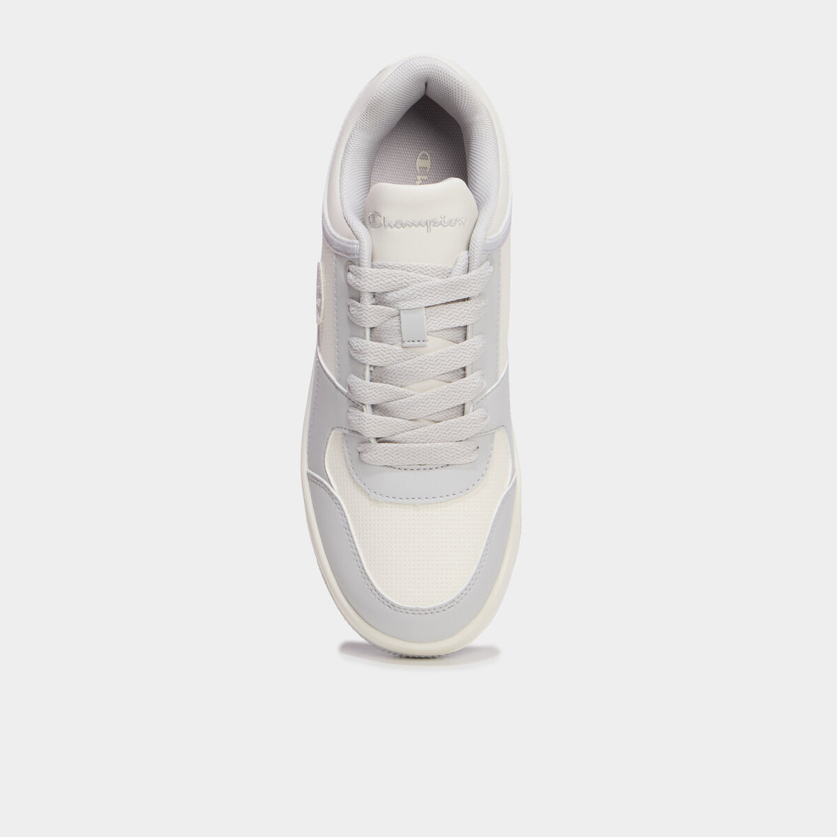 Baskets &agrave; lacets RD18 LOW Champion bleu gris femme