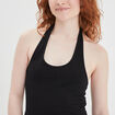 Débardeur cropped dos nu Creeks noir femme