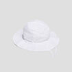 Capeline en broderie anglaise coton blanc mixte