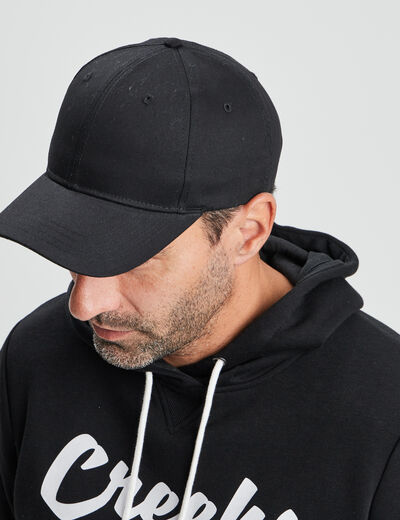 Casquette noir homme