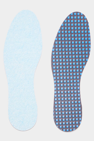 Semelles triple action Tawata bleu femme