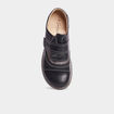 Chaussures confort fermeture scratch noir femme