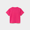 T-shirt ajust&eacute; manches courtes rose fushia fille