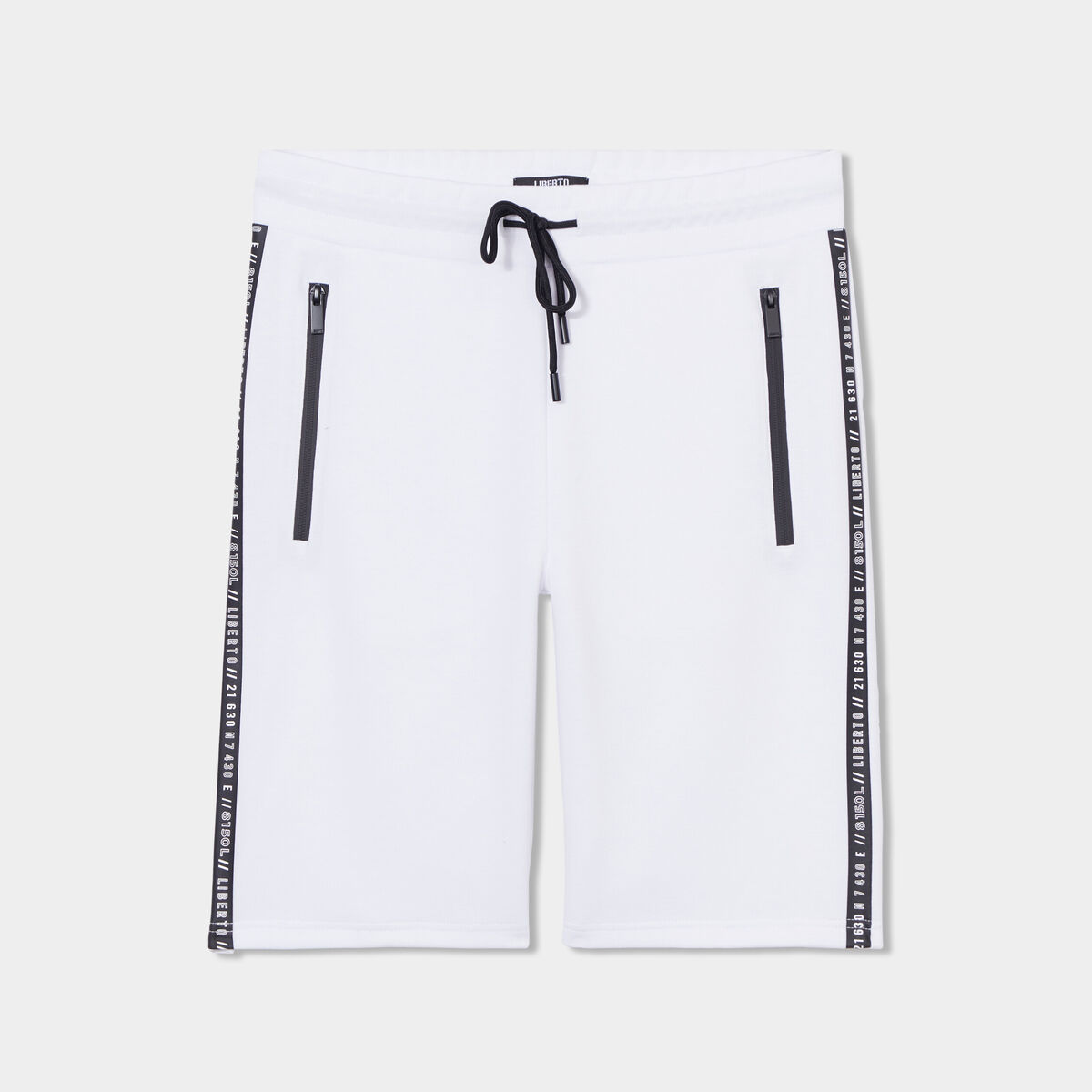 Short de jogging Liberto blanc homme