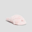 Chaussons mules fausse fourrure rose femme