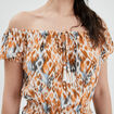 Blouse manches bouffantes Liberto ecru femme