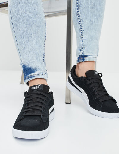 Tennis &agrave; lacets Puma Vicky noir femme