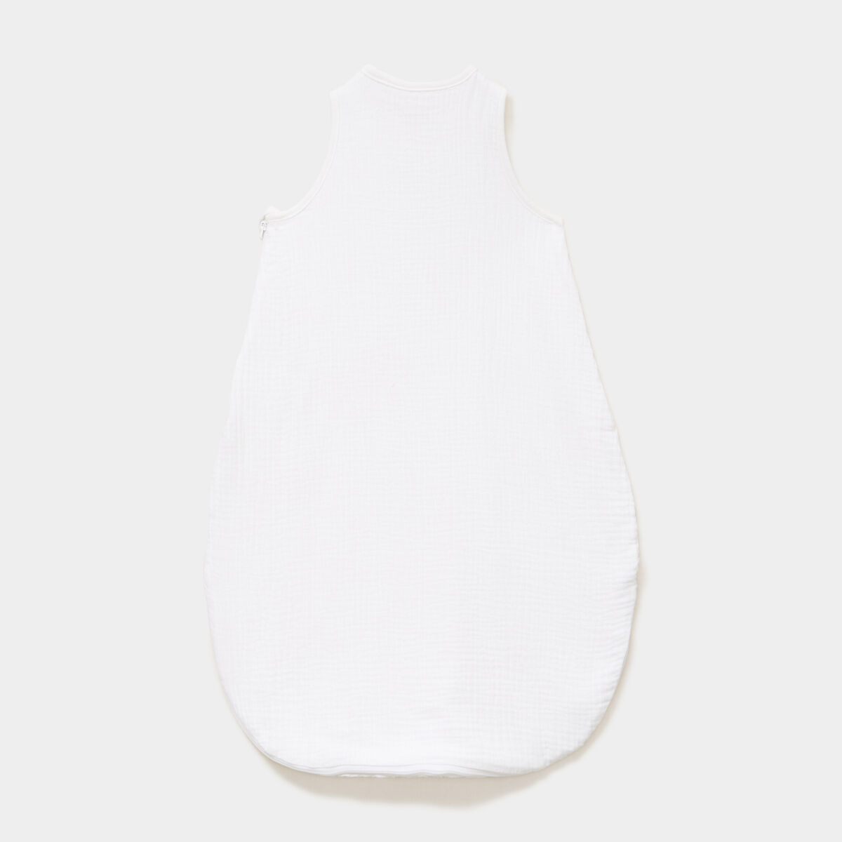 Gigoteuse gaze coton sans manches TOG 1 blanc b&eacute;b&eacute;
