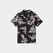 Chemise manches courtes Liberto noir homme