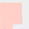 Lot 2 leggings corsaires blanc b&eacute;b&eacute; fille