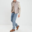 Pull avec col roul&eacute; sable homme