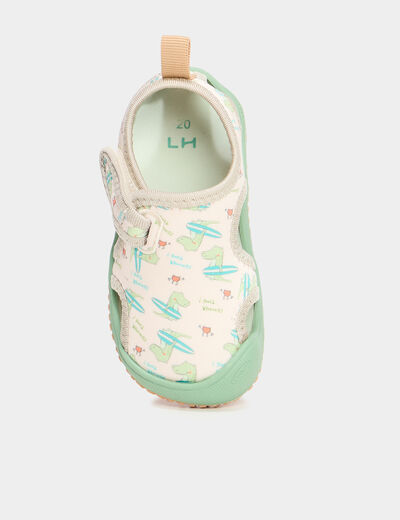 Sandales de plage multicolore bébé garçon