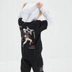 Sweat à capuche hoodie 2-en-1 Naruto noir garçon
