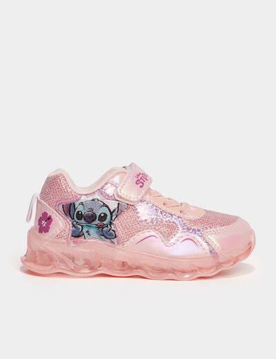 Baskets running lumineuses Stitch rose fille