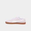 baskets &agrave; lacets en cuir Puma Club II violet femme