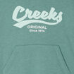 Sweat à capuche hoodie Creeks vert canard bébé garçon