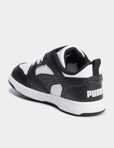 Tennis basses Puma V6 noir garçon
