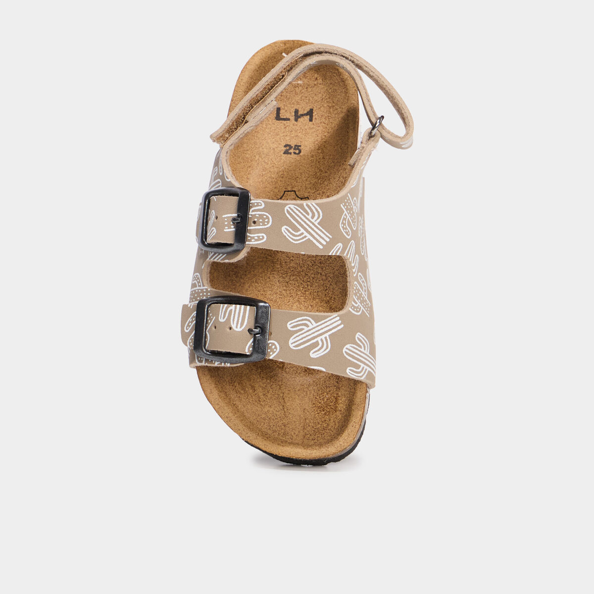 Sandales avec boucles bleu garçon