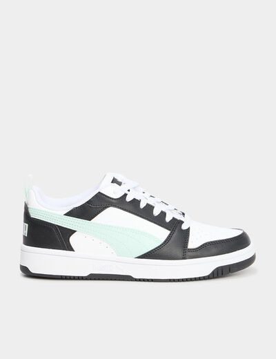 Tennis basses à lacets Puma Rebound V6 vert pastel femme