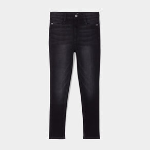 Jeans skinny 7/8ème denim noir femme