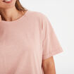 T-shirt manches courtes Creeks vieux rose femme