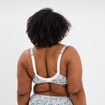 Soutien-gorge corbeille microfibre vert turquoise femme grande taille