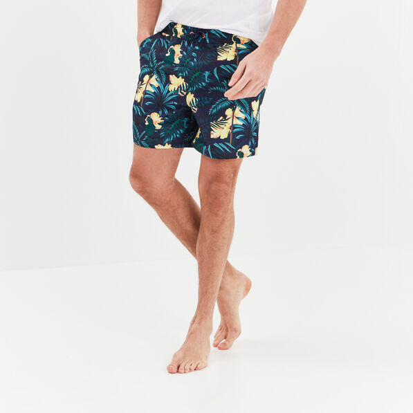 short de bain bleu canard homme Short de bain bleu canard homme