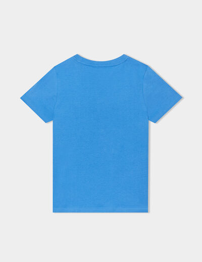 Ensemble bermuda et t-shirt coton bleu garçon